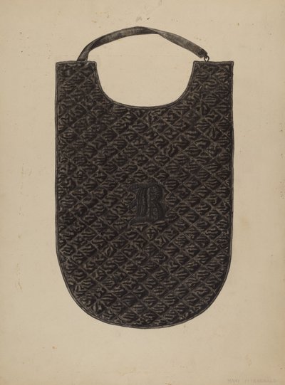 Protezione toracica imbottita, c. 1940 da Mary Fitzgerald