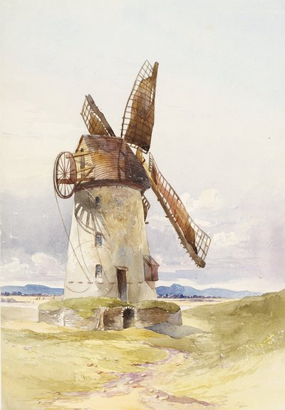 Mulino di Lytham, c.1845-55 da Mary Harper