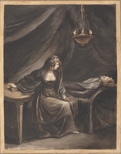 Lady Percy osserva Hotspur dormiente da Mary Hoare