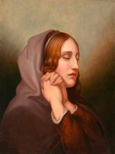Perla del dolore, 1855 da Mary Jane Peale