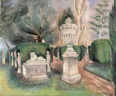 Chiswick House: statue da Mary Kuper