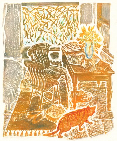 Gatto rosso da Mary Kuper