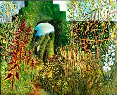 Great Dixter: Topiaria e fiori, 2003 da Mary Kuper
