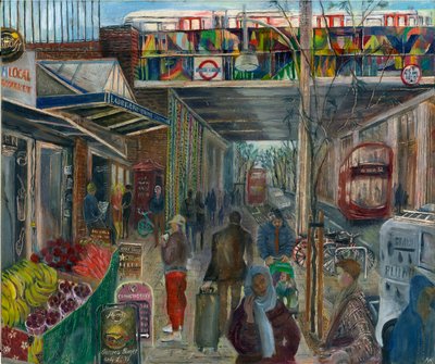 Ladbroke Grove poco prima del lockdown: 4, la stazione da Mary Kuper