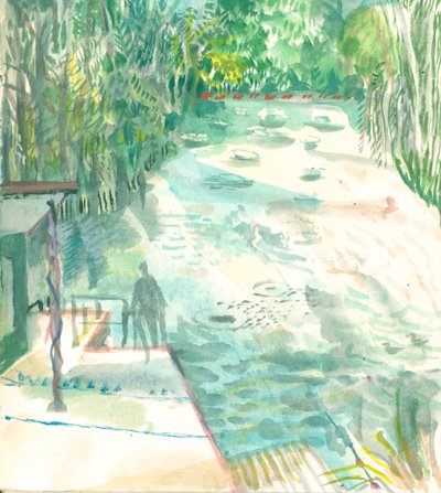Ladies Pond, Hampstead Heath da Mary Kuper