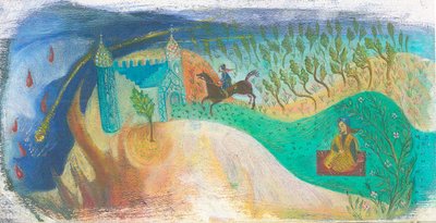 Tappeto persiano, 2003 da Mary Kuper