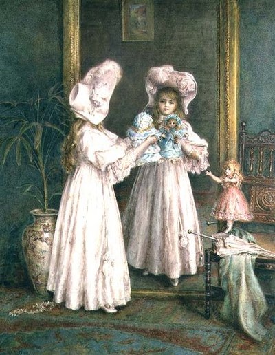 Giocando con le sue bambole da Mary L. Gow