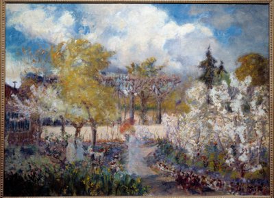 Il giardino di Claude Monet a Giverny da Mary Louise MacMonnies