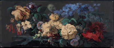 Fiori estivi su un cornicione da Mary Moser