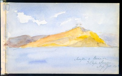 Taccuino di schizzi di soggetti greci e del vicino oriente da Mary Newbold Sargent