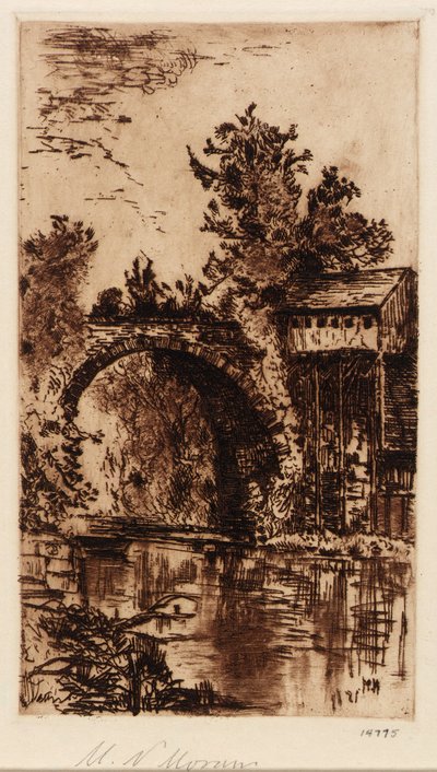 Ponte sul Buskill, Easton, Pa. da Mary Nimmo Moran