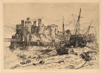 Castello di Conway, Galles da Mary Nimmo Moran