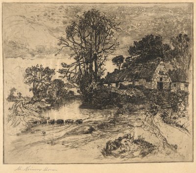 Paesaggio con fattoria da Mary Nimmo Moran