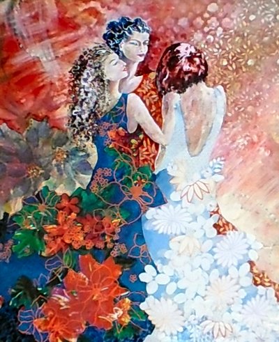 Signore in abiti floreali da Mary Smith