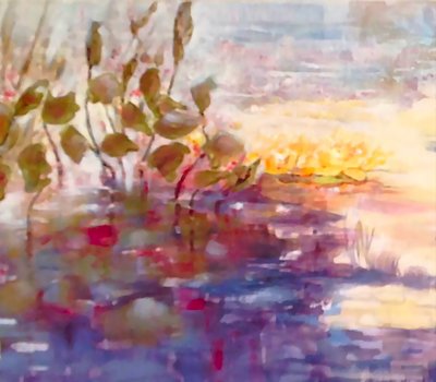 Riflessi dorati e rosa da Mary Smith
