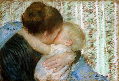Un abbraccio della buonanotte da Mary Cassatt