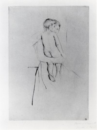 La schiena del bambino da Mary Stevenson Cassatt