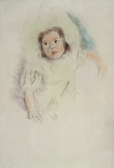 Margot con un Cappello da Mary Stevenson Cassatt