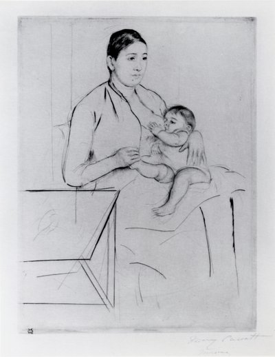 Allattamento da Mary Stevenson Cassatt