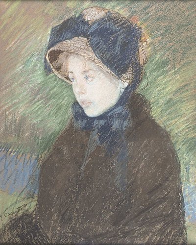 Ritratto di una giovane ragazza, c.1880 da Mary Stevenson Cassatt