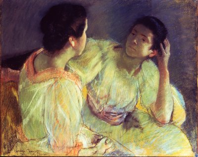 La conversazione, c.1896 da Mary Stevenson Cassatt
