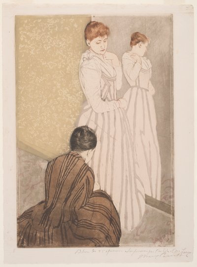La Prova da Mary Stevenson Cassatt