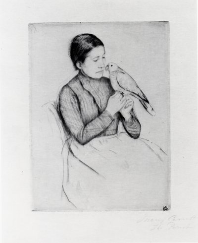 Il Pappagallo da Mary Stevenson Cassatt