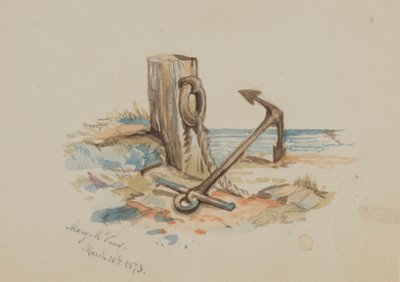 Senza titolo (Ormeggio e ancora) da Mary Vaux Walcott