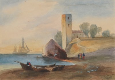 Paesaggio senza titolo, 1876 da Mary Vaux Walcott