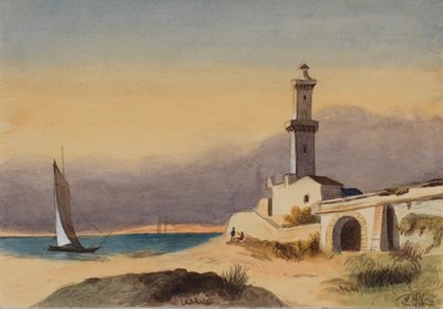 Paesaggio senza titolo, 1876 da Mary Vaux Walcott
