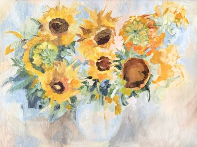 Viva natura con girasoli da Maryna Kovalchuk