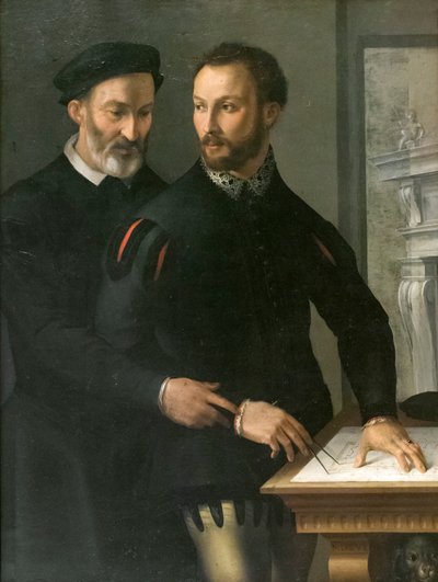 Doppio ritratto maschile da Maso da San Friano