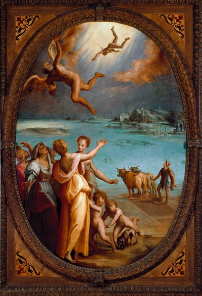 La caduta di Icaro da Maso da San Friano