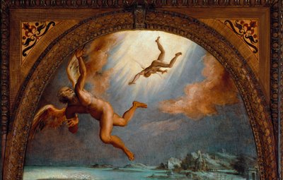 La caduta di Icaro (dettaglio) da Maso da San Friano