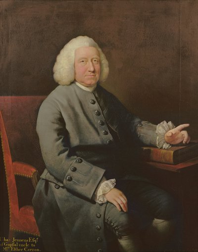 Ritratto di Charles Jennens (1700-73), patrono e amico di Handel da Mason Chamberlin