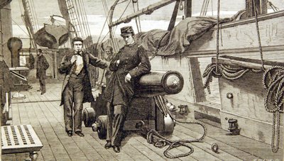 Segretario del capitano Semmes.  Mr. Bullock, Maestro da Mason Jackson