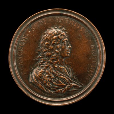 Francesco Redi, 1626-1697, medico e scienziato [recto], 1684 da Massimiliano Soldani