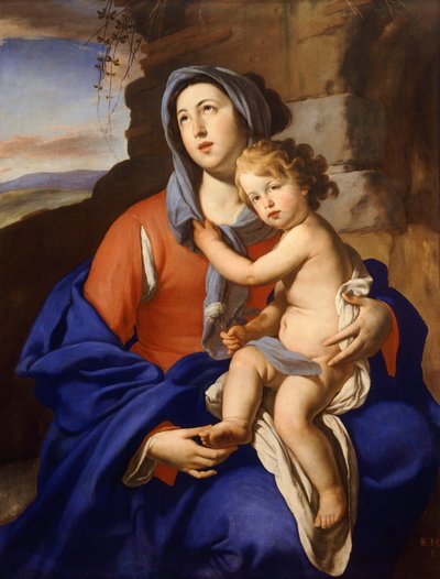 Madonna col Bambino da Massimo Stanzione