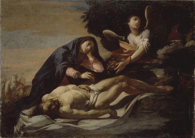 Compianto su Cristo, metà del XVII secolo da Massimo Stanzione