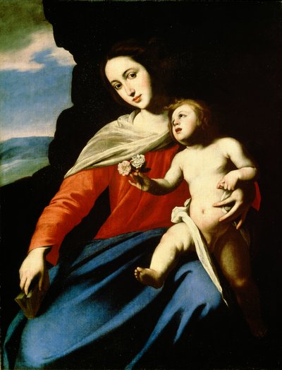 Vergine e Bambino, primi anni 1640 da Massimo Stanzione