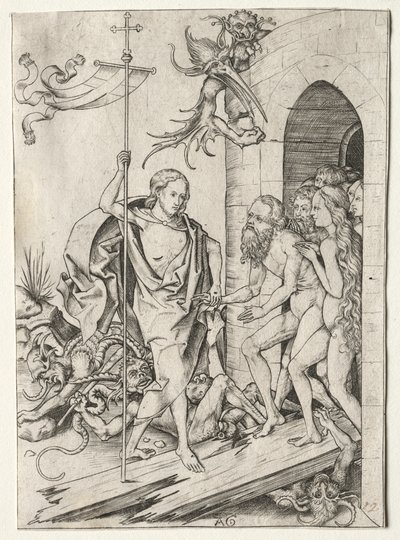 Passione di Gesù Cristo: La discesa nel Limbo, 1400s da Master AG