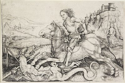 San Giorgio e il drago da Master A. G.
