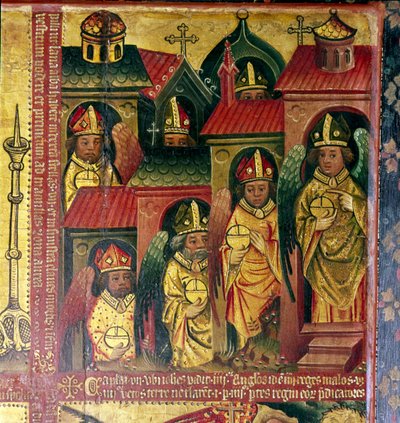 Le sette lettere alle sette chiese, XIV-XV secolo da Master Bertram of Hamburg