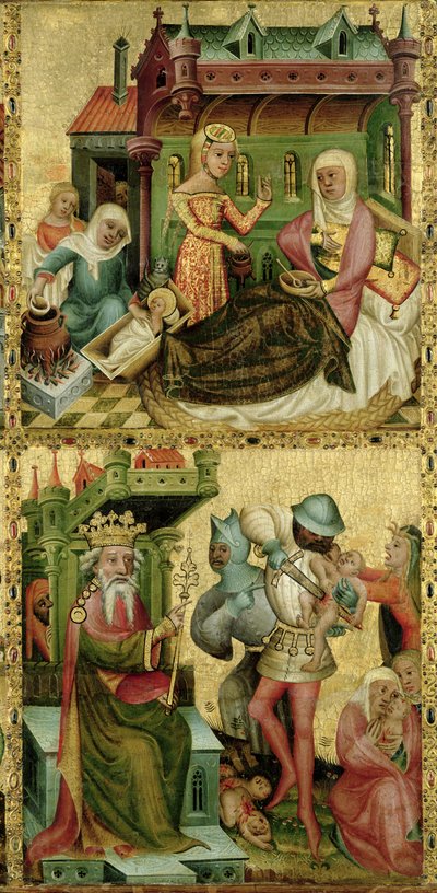 Natività della Vergine e il Massacro degli Innocenti, dall
