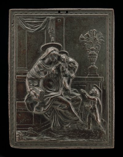 Madonna col Bambino e San Giovanni Battista da Master F.D.