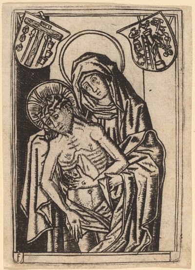 La Vergine che Sostiene il Corpo di Cristo da Master F