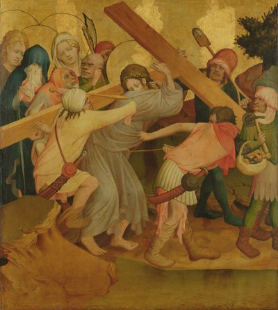 Cristo che porta la croce, pannello dall