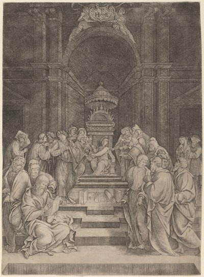Cristo disputa con i dottori da Master HFE