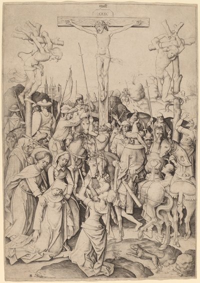 Il Monte del Calvario da Master I.A.M. of Zwolle
