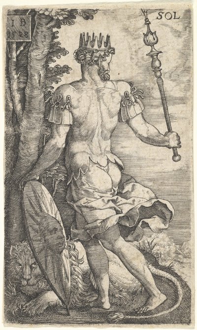 Sole da Gli dei che presiedono i pianeti, 1528 da Master I.B.